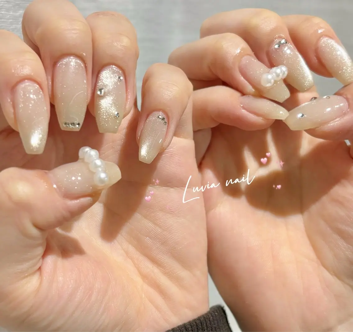 ネイル ハンドネイル 🧸Luvia nail✨のネイルデザイン