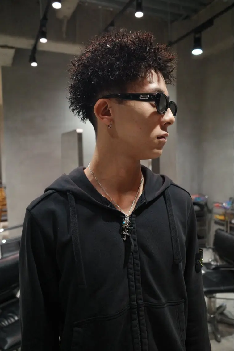 ショート パーマ カット パーマ 八原 良来のヘアスタイル