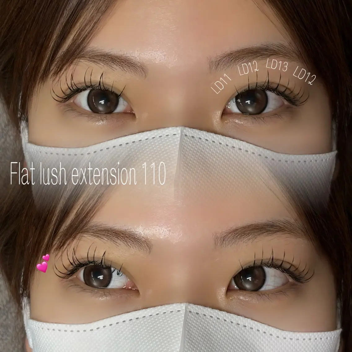 【6月以降はこちら🎀】フラットラッシュ120本までの写真