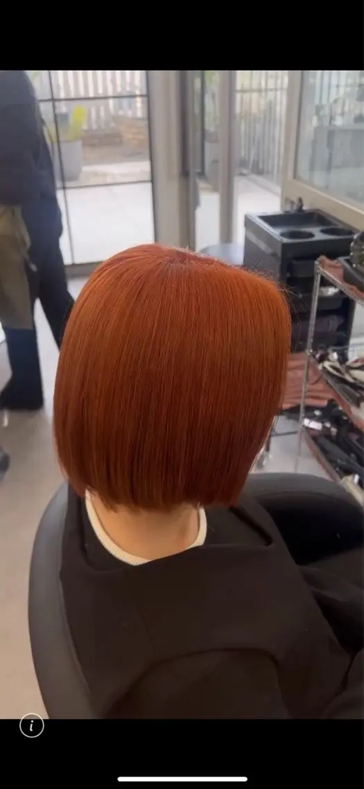 【ボブにしたい方限定🌺】Cut + treatment.💆🏼‍♀️🫧の写真