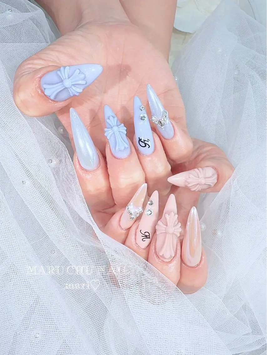 ネイル ハンドネイル 🦋✨ MARIKO✨🦋のネイルデザイン