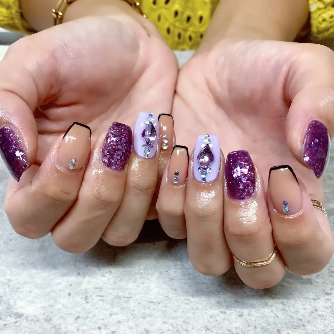 ネイル 持ち込み ハンドネイル Miley nailのネイルデザイン