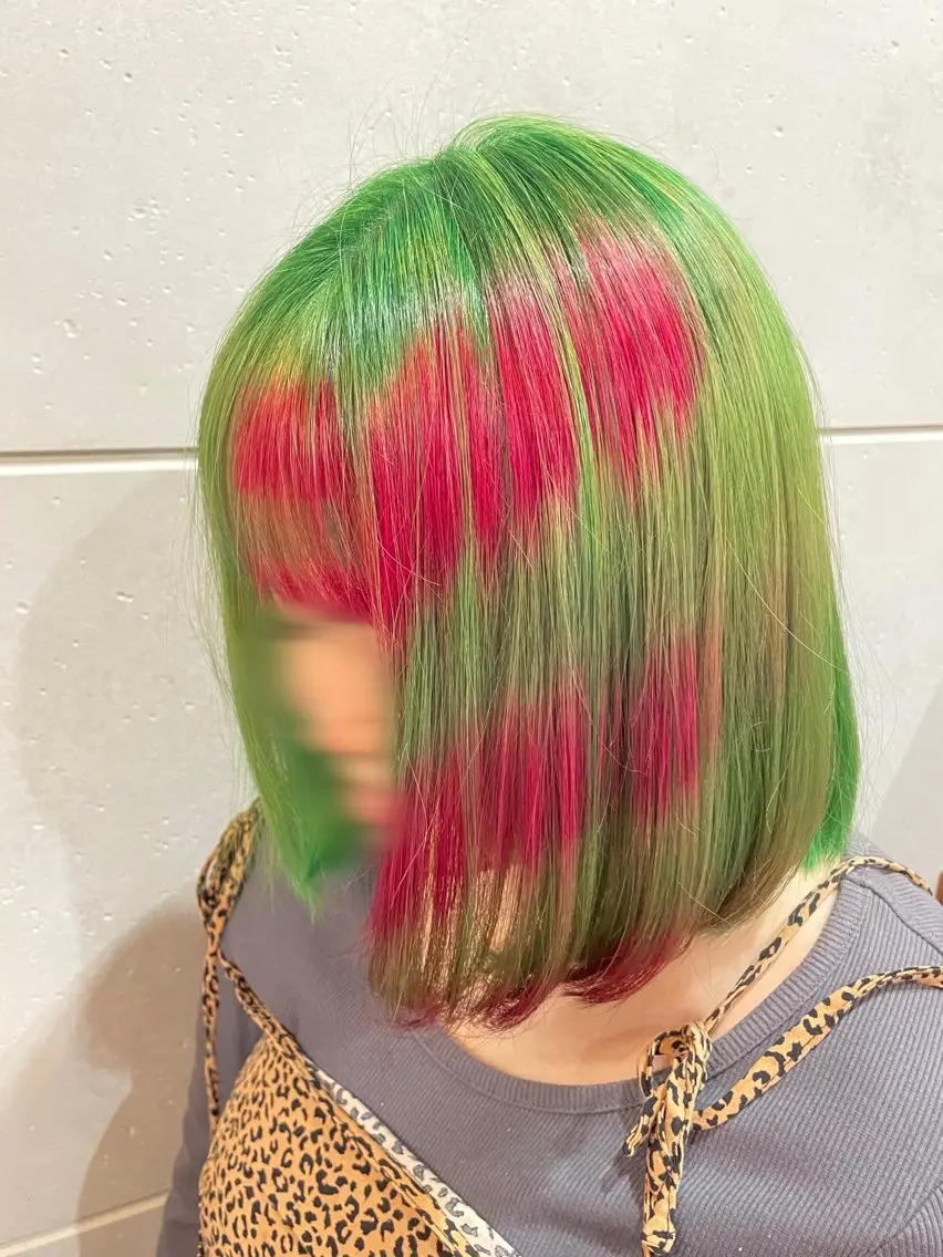 カラー ヘアカラー 加藤 雛美のヘアスタイル
