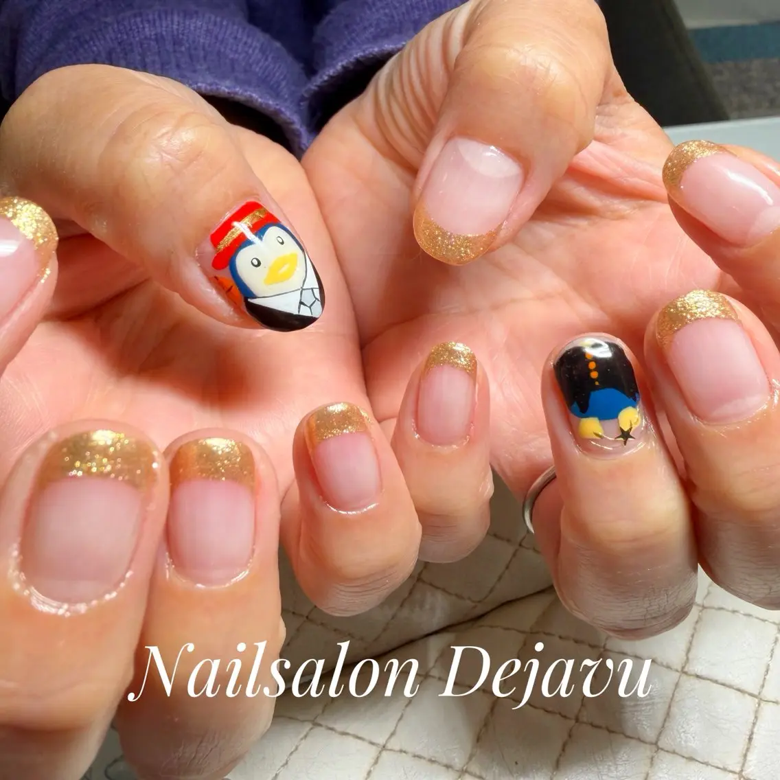 ネイル アートネイル 持ち込み ハンドネイル Nailsalon Dejavuのネイルデザイン
