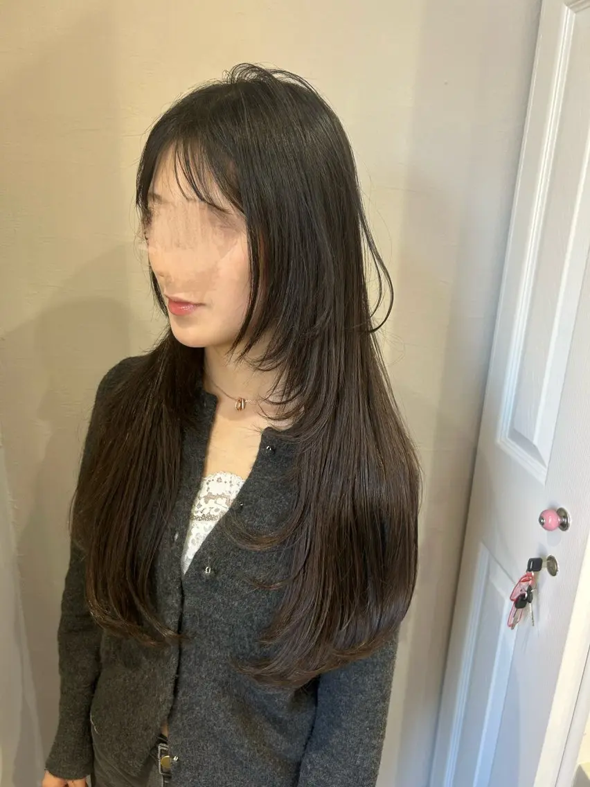 ロング シールエクステ エクステ Filer TSUKSAのヘアスタイル