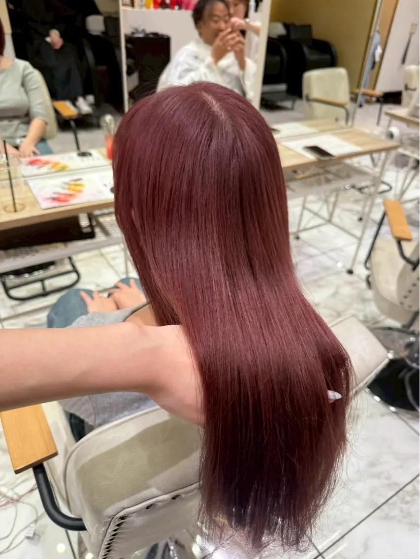 ロング カラー yurika🎀 透明感カラー🫧のヘアスタイル
