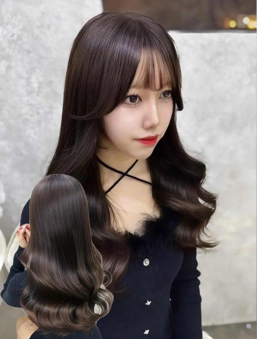 カラー 🫧yumena🫧 艶カラー特化🖤大宮のヘアスタイル