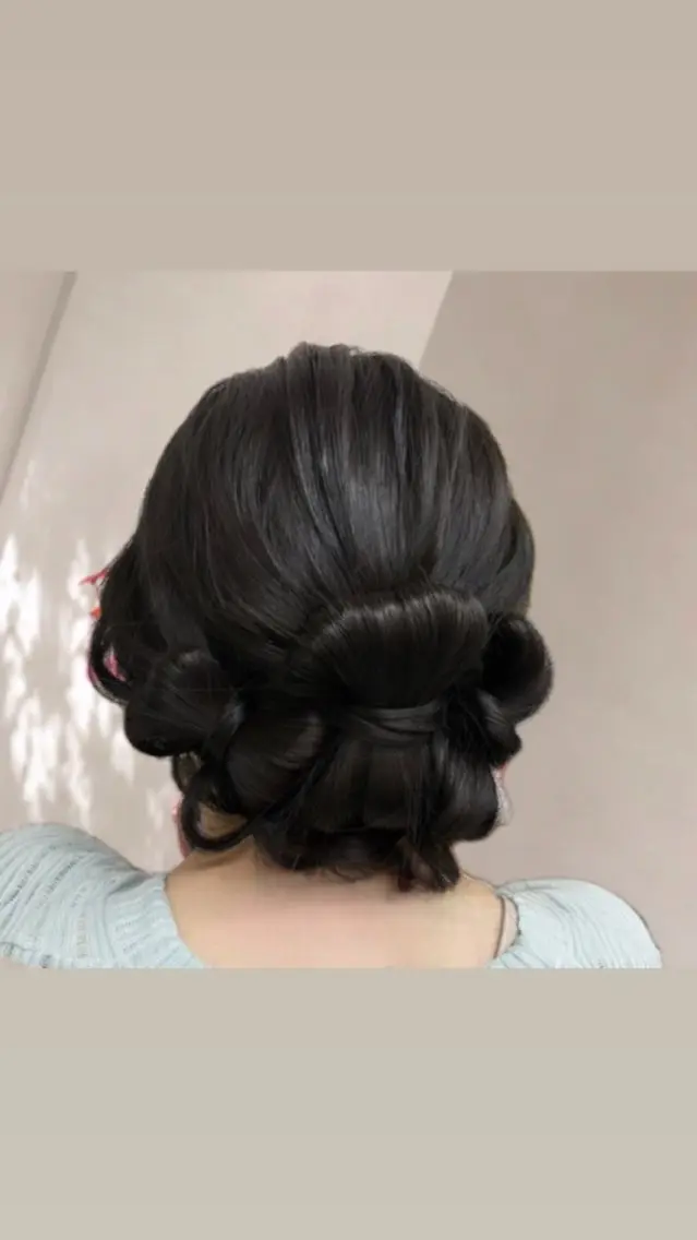 ヘアアレンジ ヘアセット アレンジ|カラー| キズナのヘアスタイル