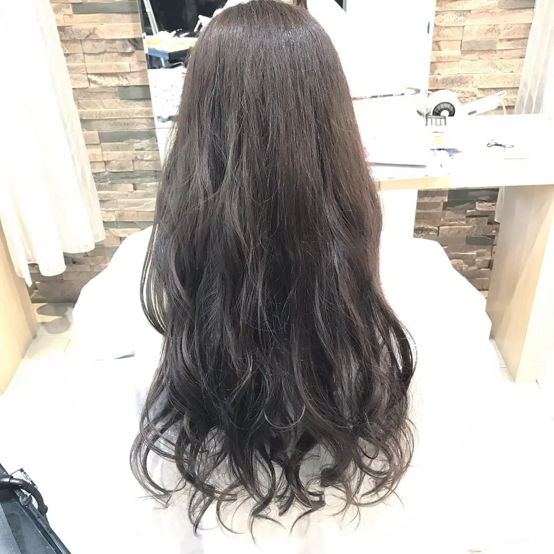 ロング カラー パーマ トリートメント Rayt hair レイトヘアーのヘアスタイル