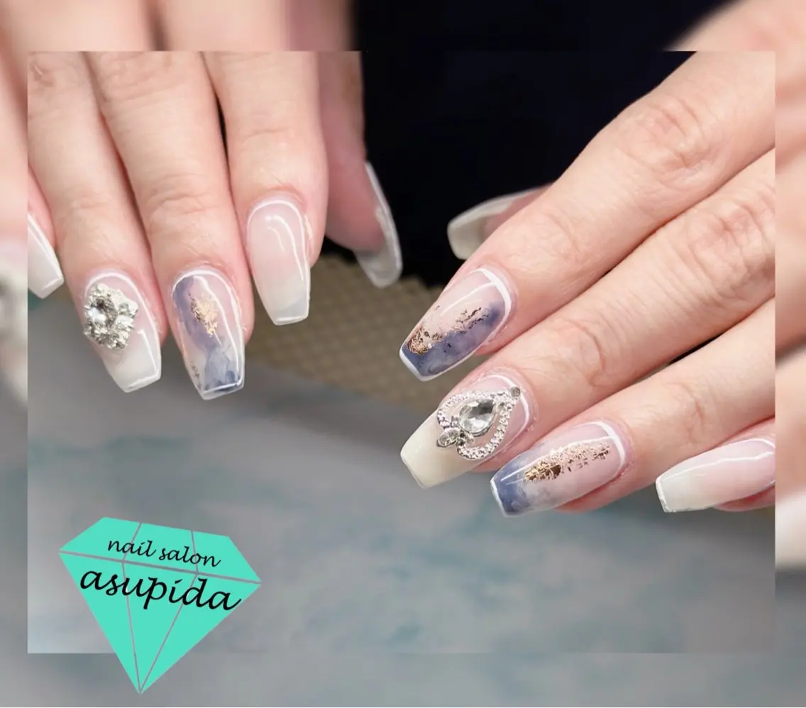 ネイル ハンドネイル nail salon asupidaのネイルデザイン