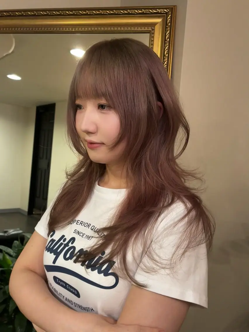ロング ✂︎✂︎MOMO池袋 EMANON③🩵のヘアスタイル