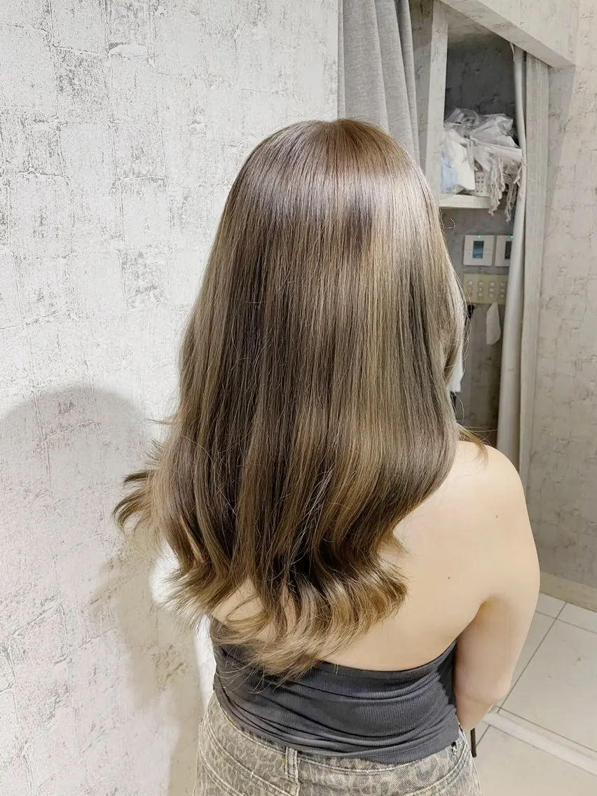 ロング ヘアカラー トリートメント 🌿似合わせ艶カラー DAIGOのヘアスタイル