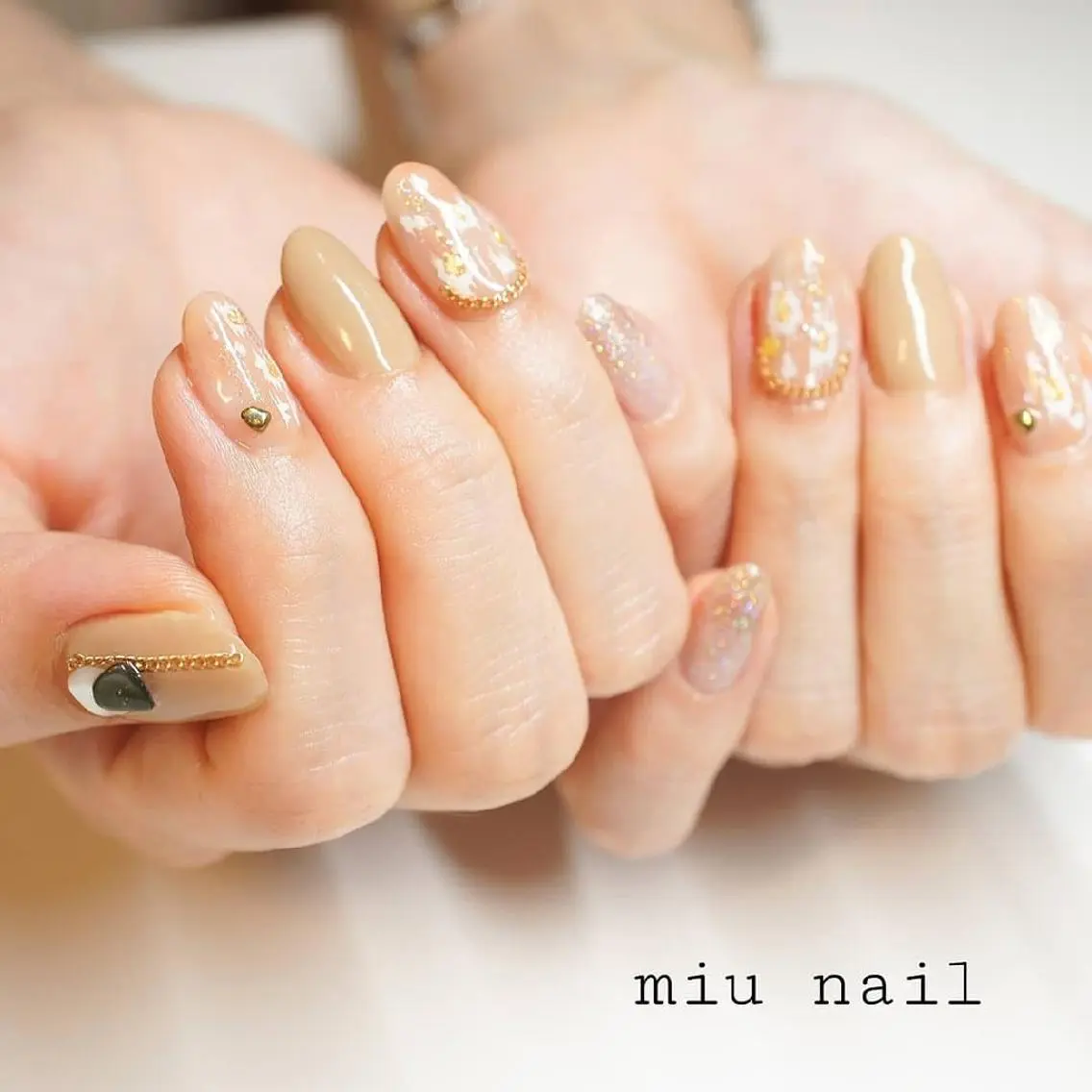ネイル アニマル柄 MIU  nailのネイルデザイン