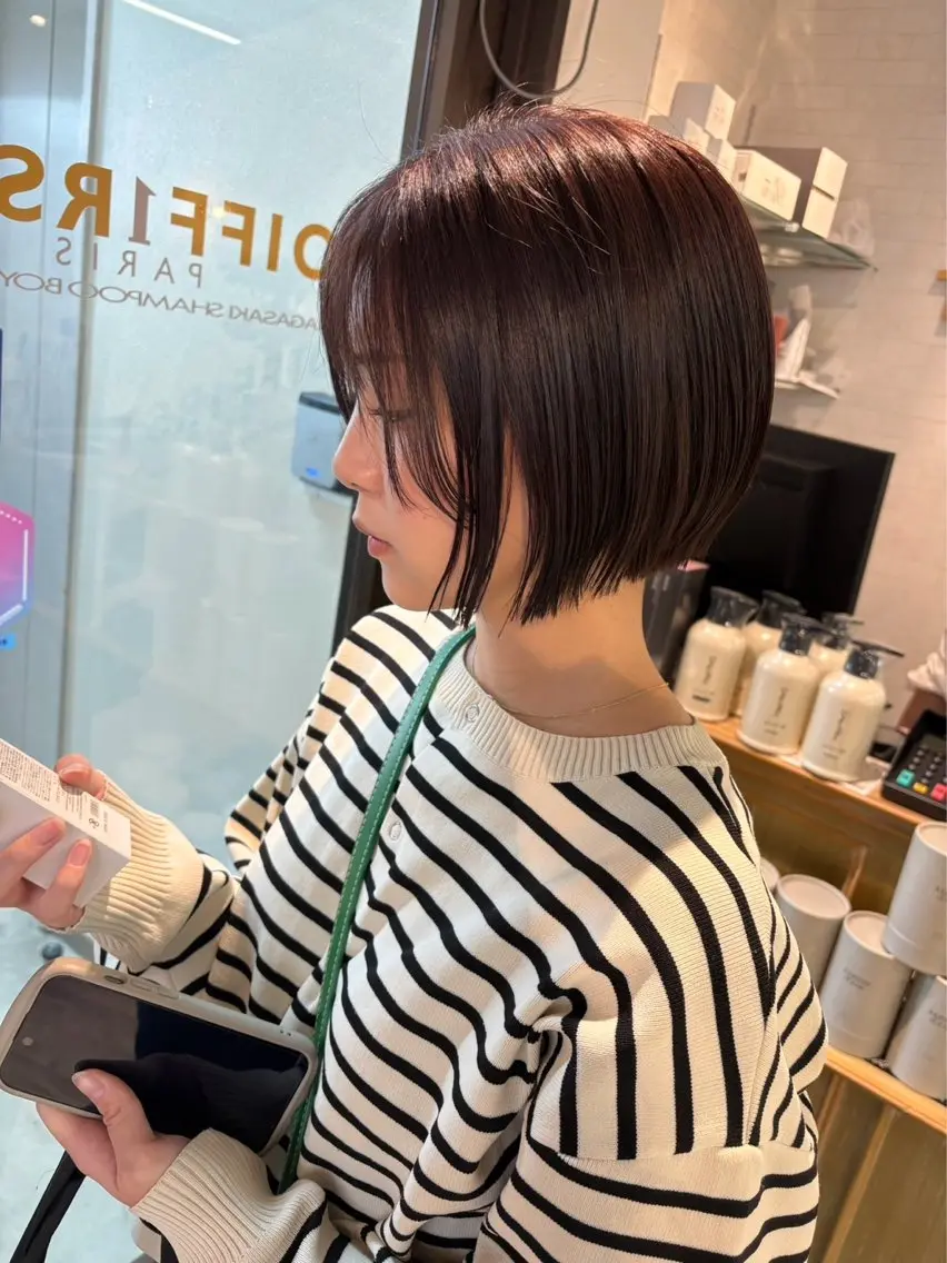 ショート ショートヘア 小山 耕実のヘアスタイル