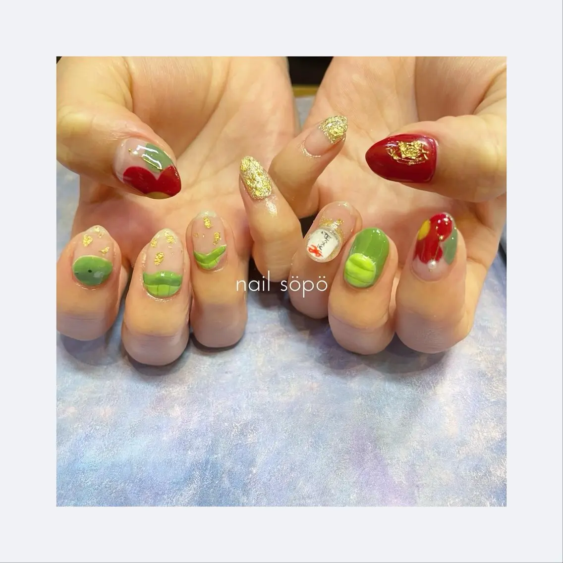ネイル 自由が丘✳︎ nail söpöのネイルデザイン