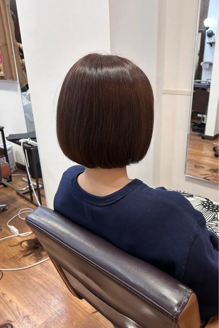 ショート ボブ 原田 歩実のヘアスタイル