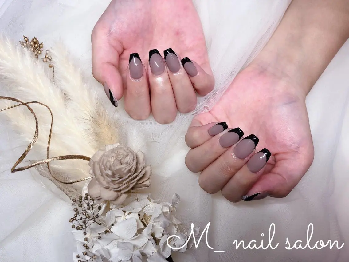 ネイル フレンチネイル M_ nail salonのネイルデザイン
