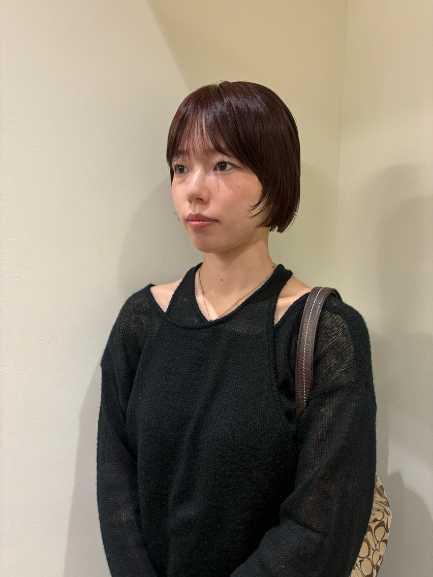 ショート カット ヘアカラー トリートメント natsuki /HUIのヘアスタイル