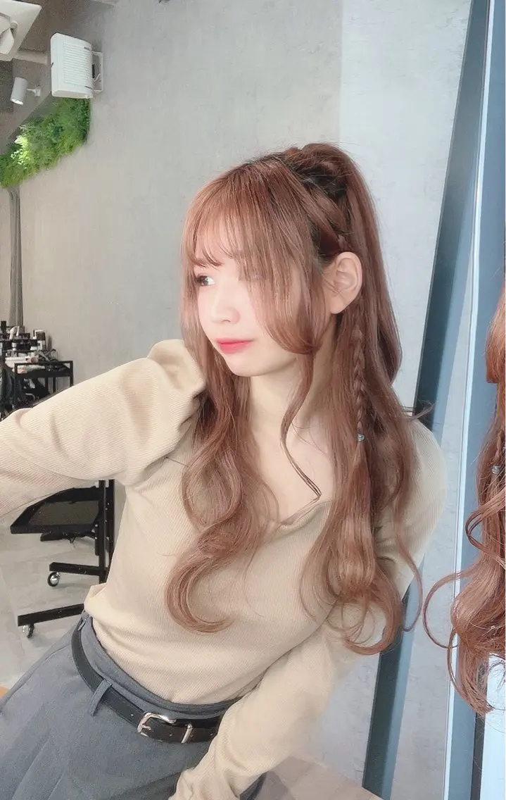 ロング KAEDE🎀 縮毛矯正＆パーマ特化のヘアスタイル