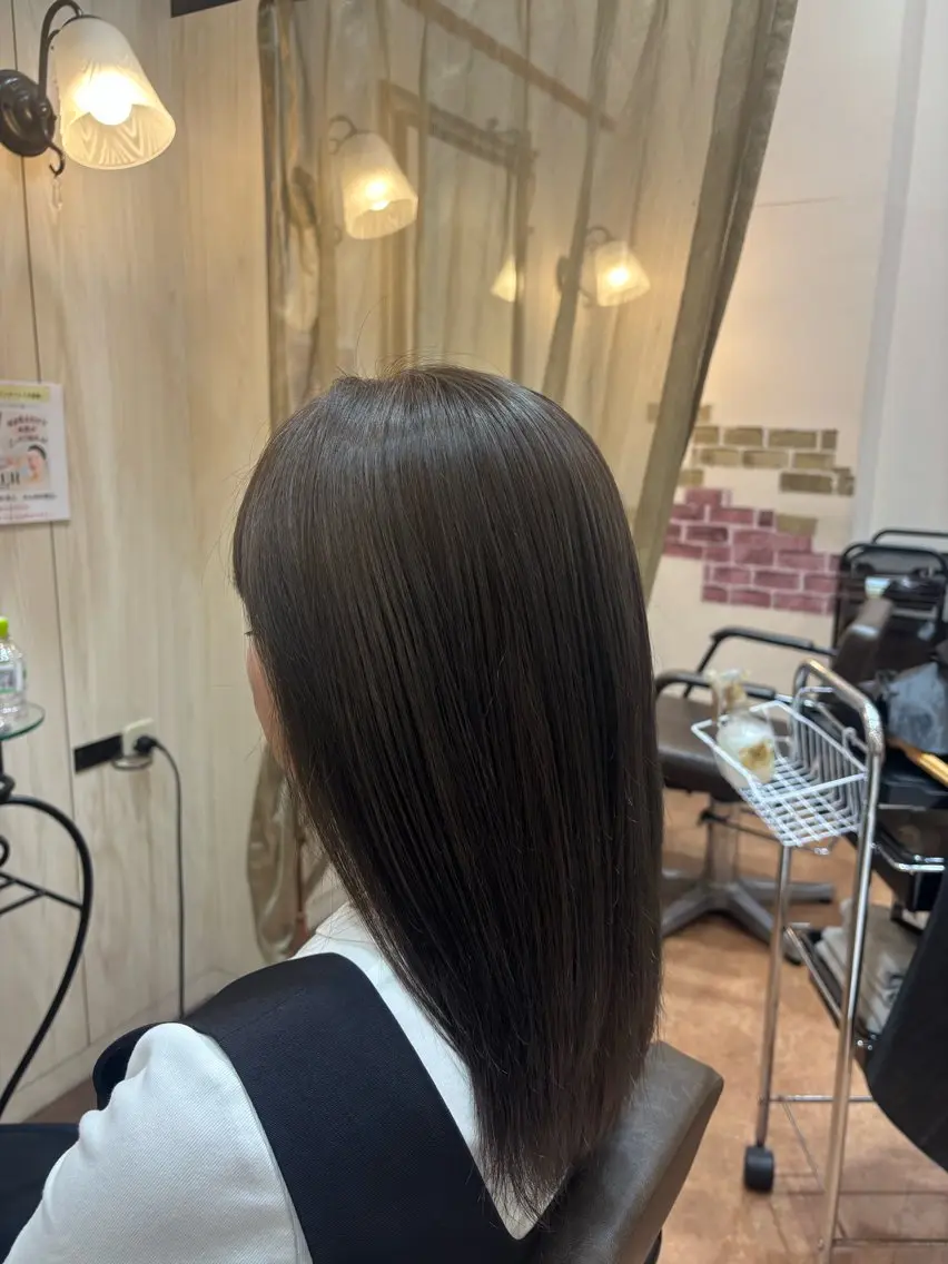 カラー かこ このはのヘアスタイル