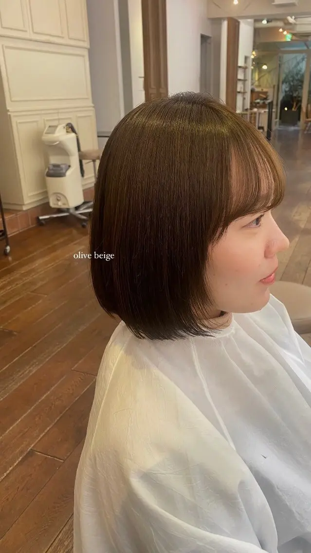 カラー 透明感カラー ヘアカラー fifth elima.yuanのヘアスタイル