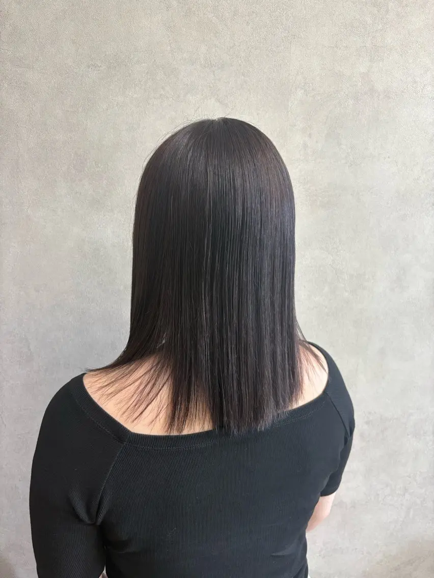 ミディアム カラー number＋ / 璃々花のヘアスタイル