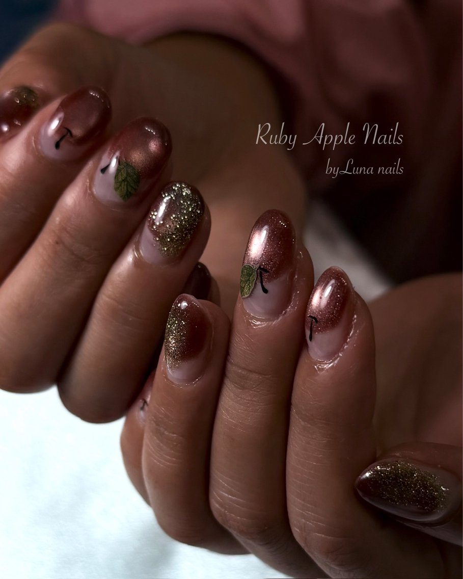 ネイル ハンドネイル Luna nails Yukiのネイルデザイン