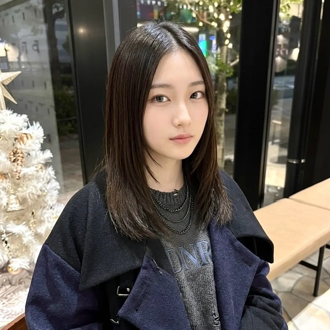 ミディアム 吉原 星稀のヘアスタイル