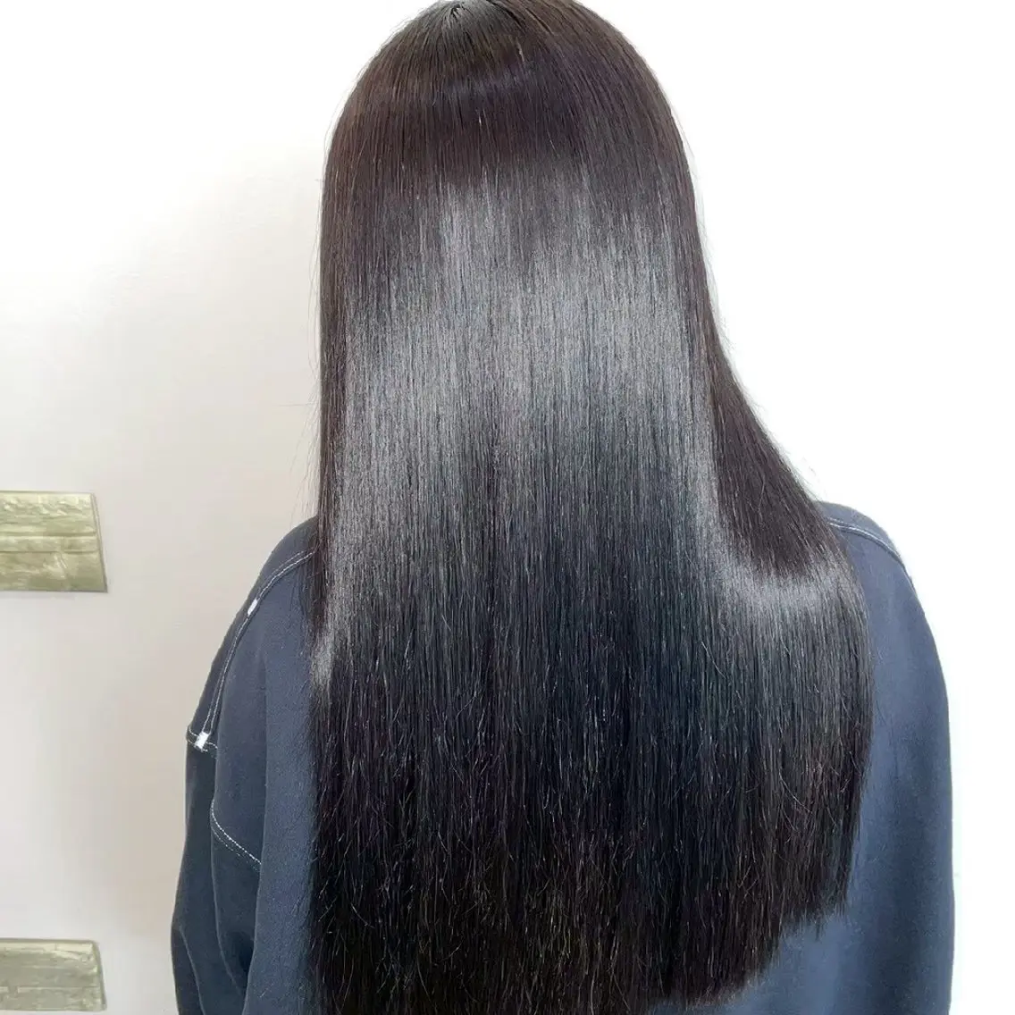 カラー ロング 縮毛矯正/ワンカラー モデル募集🫧田村のヘアスタイル