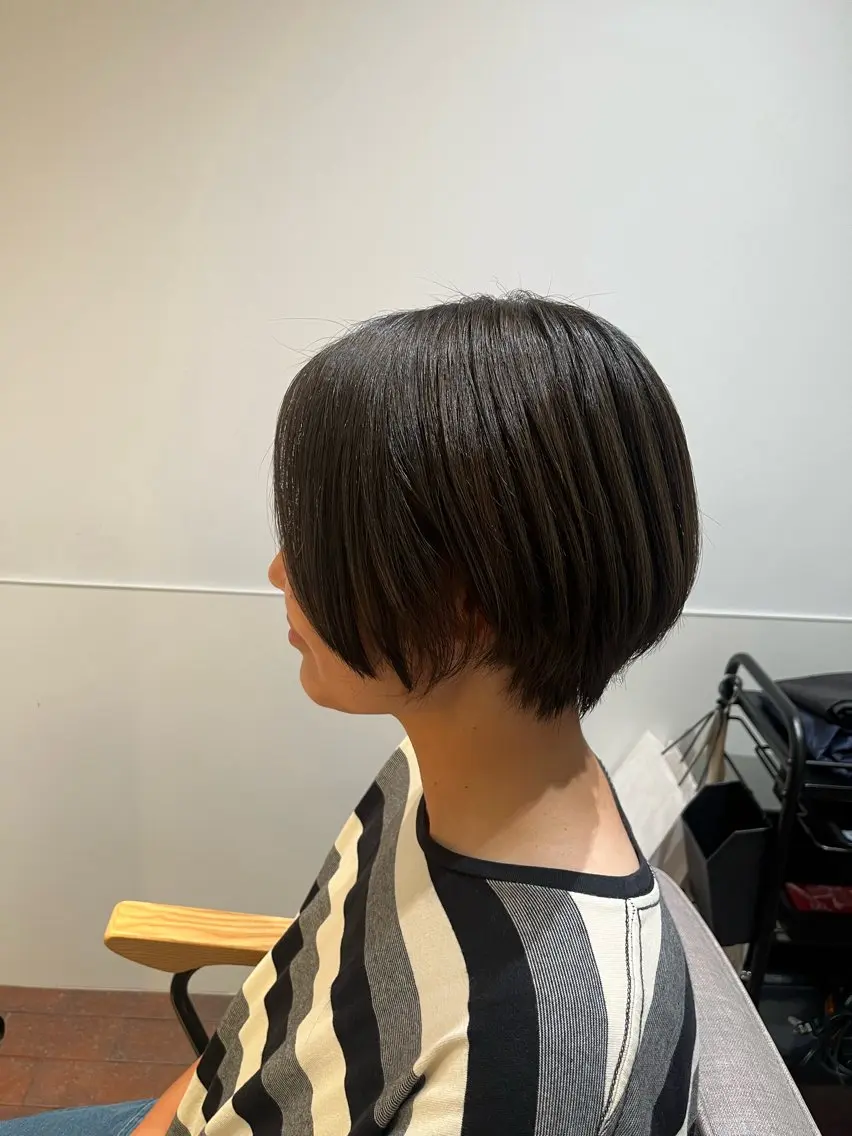 ショート カット ヘッドスパ マンツーマン 縮毛矯正/マユコのヘアスタイル