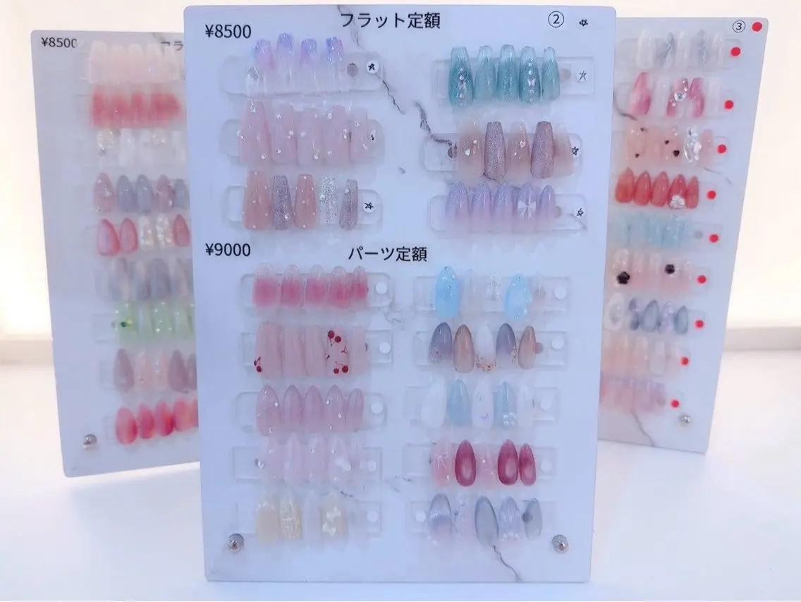 ネイル エルバイノリコ小川 パラジェル取扱店のネイルデザイン
