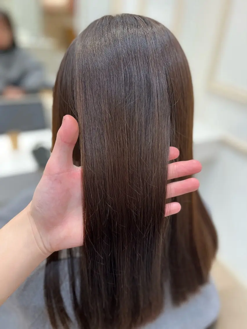 ✨️カット+カラー＋AVEDAトリートメント✨️撮影モデルの写真