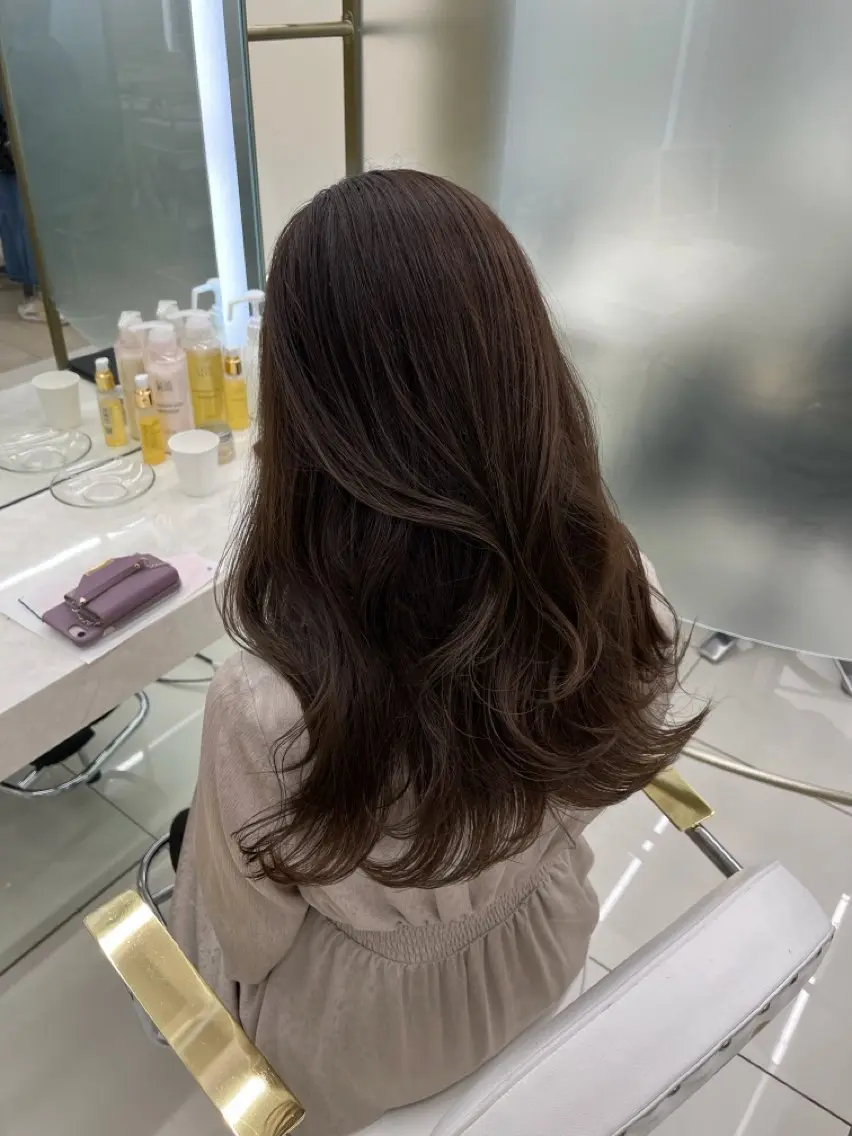 カラー COAGINZA✨️ ほのかのヘアスタイル