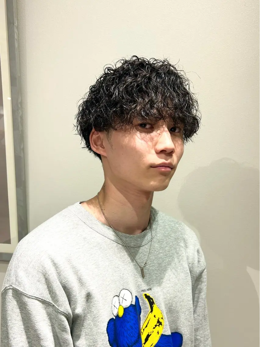 【ミニモ限定⭐️】✂️メンズカット+🌀ツイストスパイラルパーマの写真
