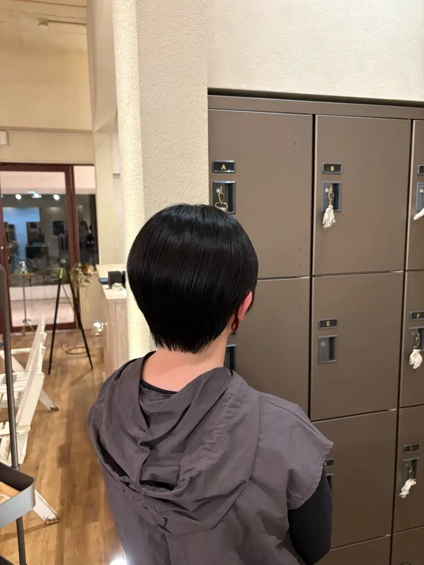 ショート care'A 林のヘアスタイル