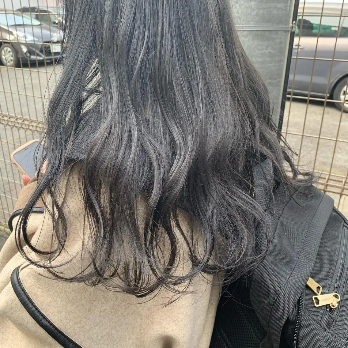 セミロング カラー スダユーヤ 💫推しカラーウルフのヘアスタイル