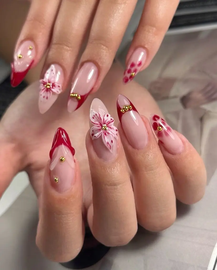 ネイル キラキラネイル 韓国ネイル マグネットネイル 持ち込み ネイルチップ ハンドネイル Himeka Bling.Nailのネイルデザイン