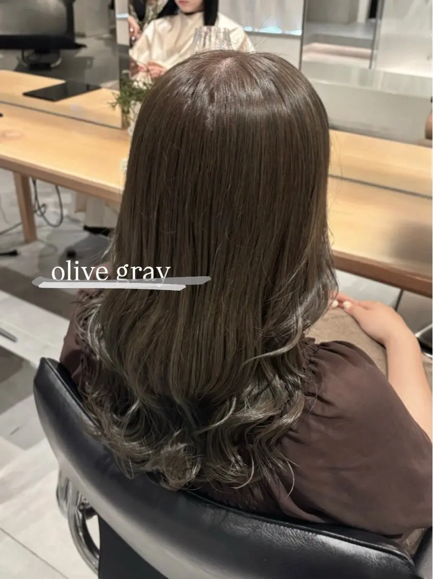 セミロング カラー 似合わせ可愛い製作所 🤍mikuのヘアスタイル