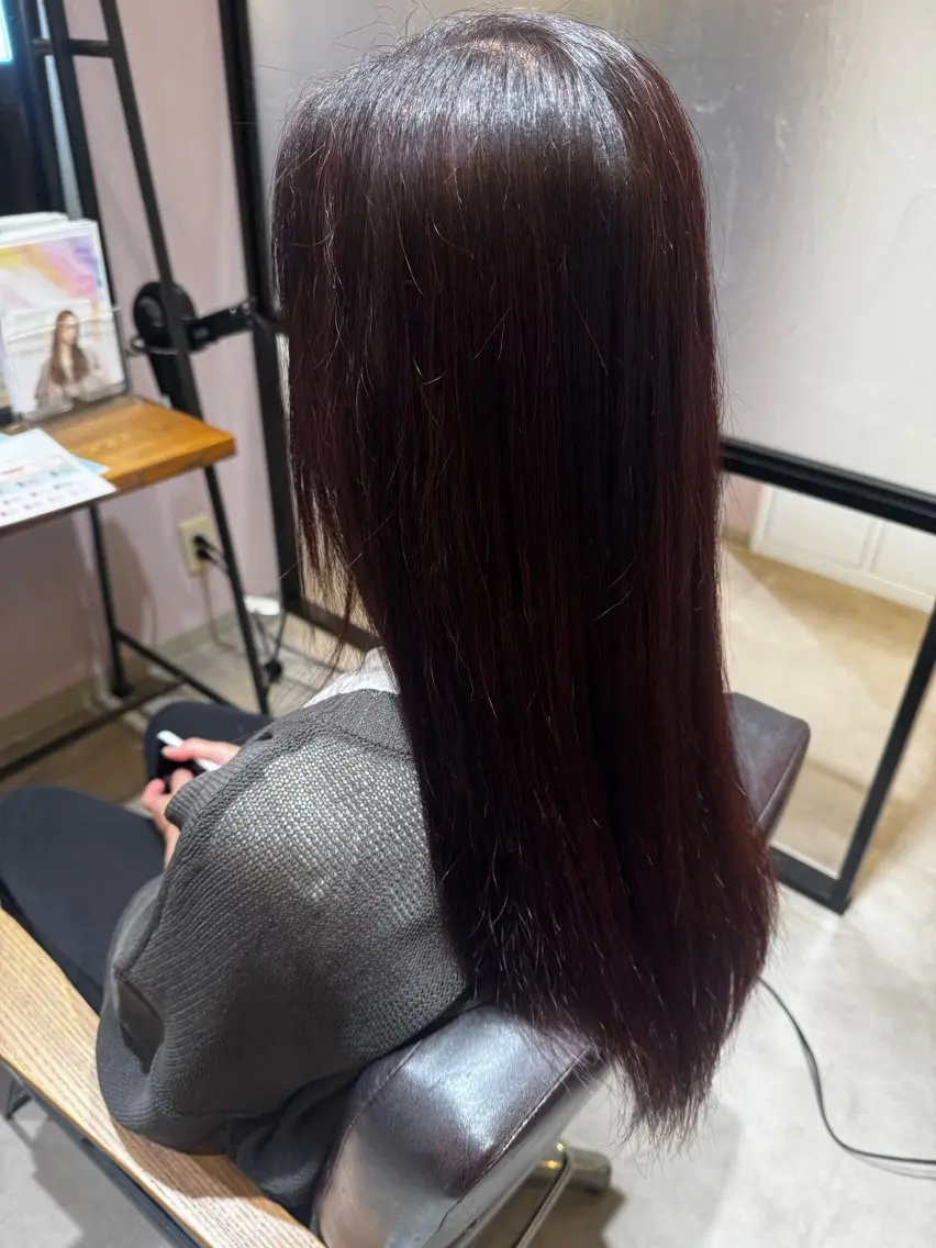 ロング 🎀阪井 瑞稀🎀 ❤︎カラーモデル❤︎のヘアスタイル
