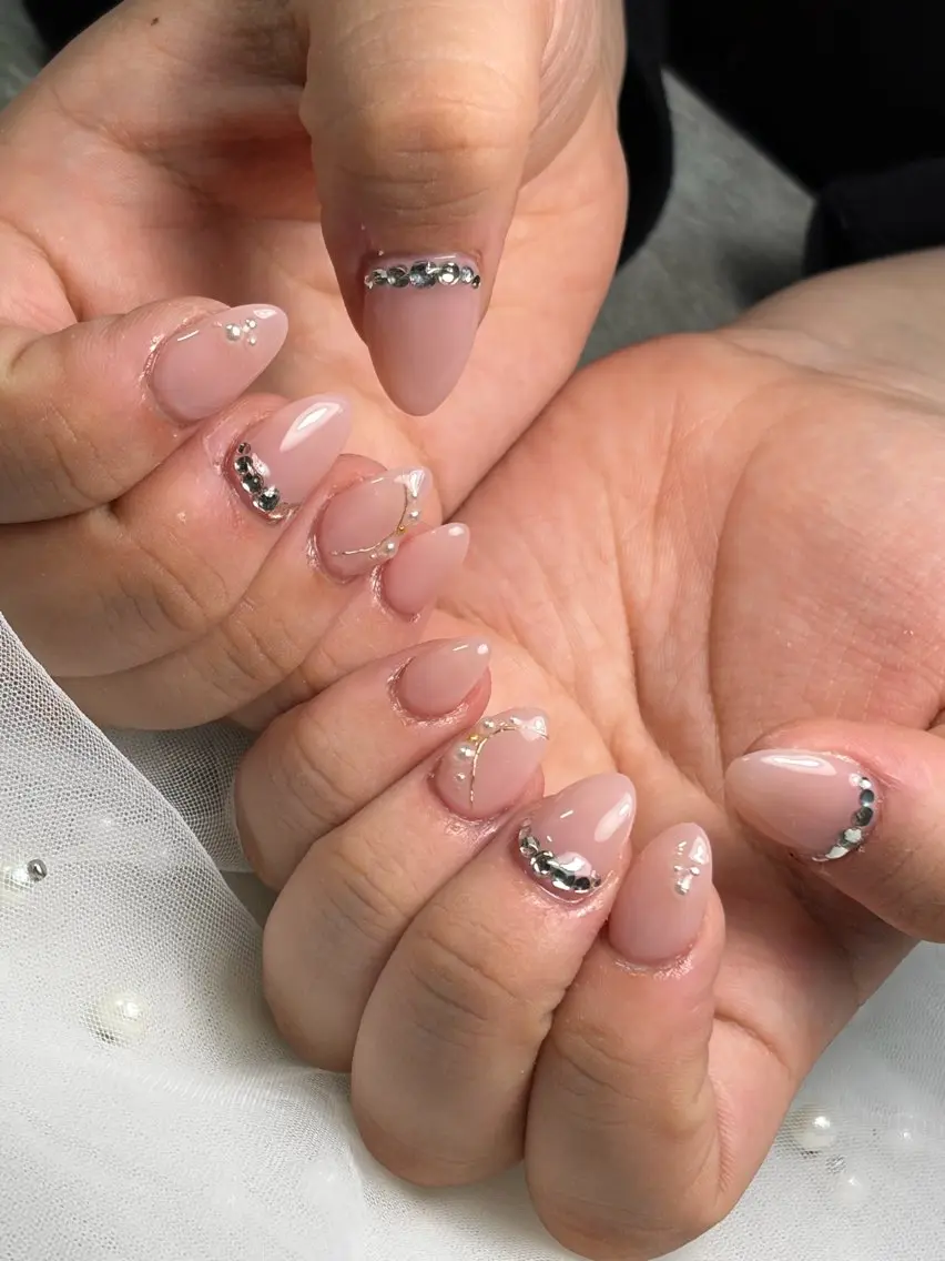ネイル スカルプネイル ショートネイル Y's nailのネイルデザイン