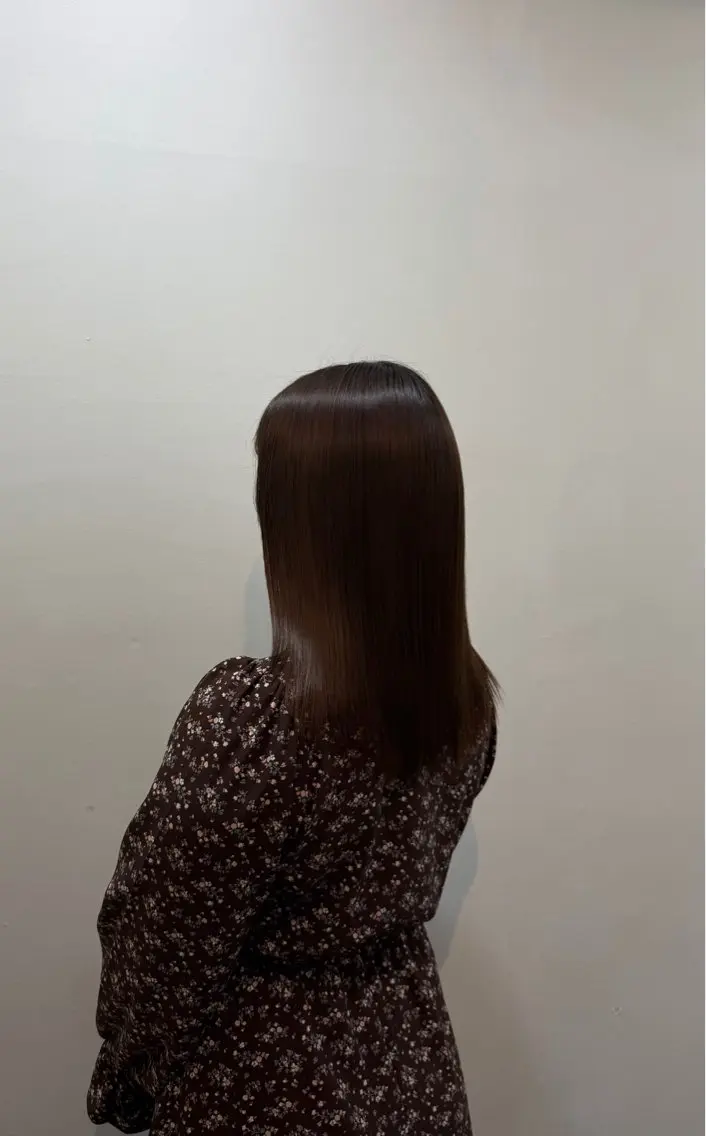 縮毛矯正 air-H あやのヘアスタイル