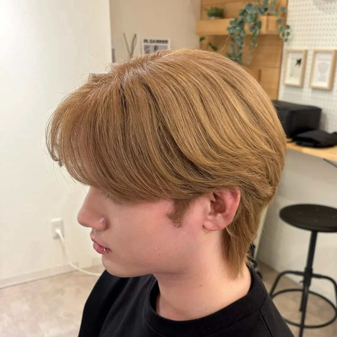 カラー メンズ ワンカラー/ ダブルカラー★ヒナノのヘアスタイル