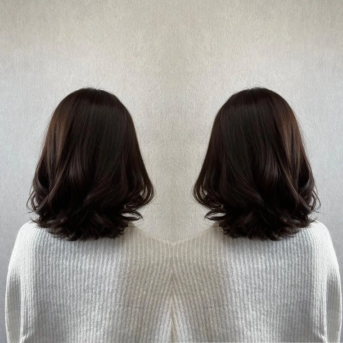 ミディアム カラー トリートメント tocca 💜石田愛結💜のヘアスタイル