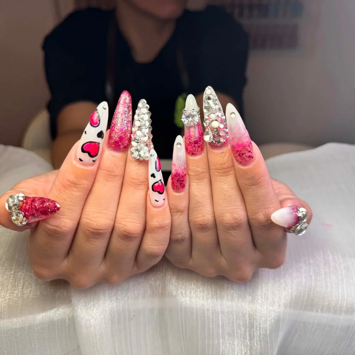 ネイル ハンドネイル Nail Salon An スタッフのネイルデザイン