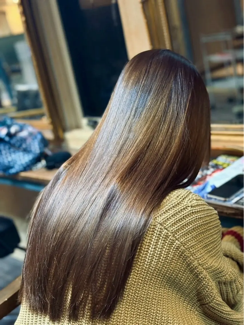 ロング 中村 滉太のヘアスタイル