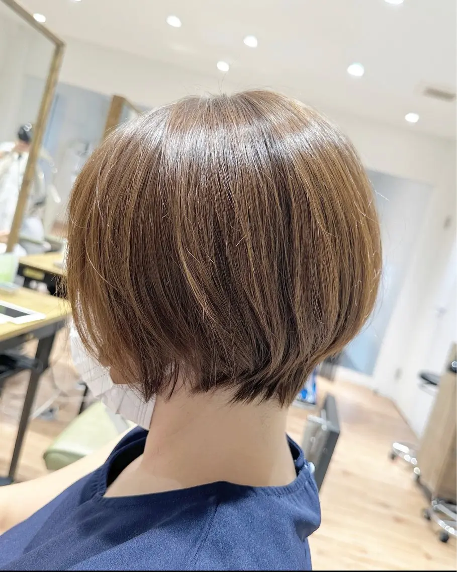 ショート カット ヘアカラー トリートメント 宮澤弘一/大宮/ 髪質改善/完全個室のヘアスタイル