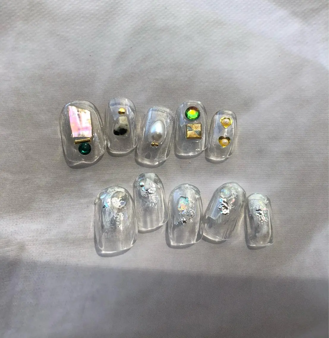 ネイル パラあり！フィルイン 美フォルムのネイルデザイン
