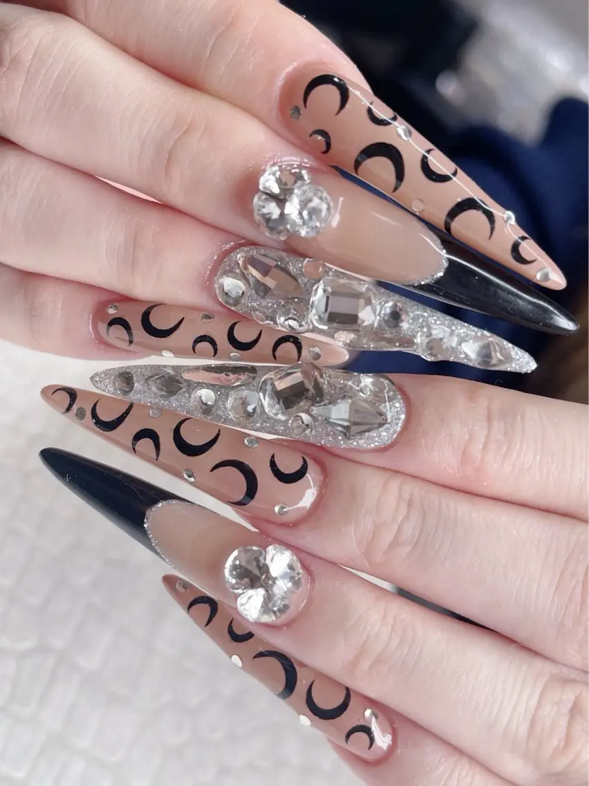 ネイル アートネイル ロングネイル 持ち込み スカルプネイル スーパーロングネイル naildesign BESTのネイルデザイン
