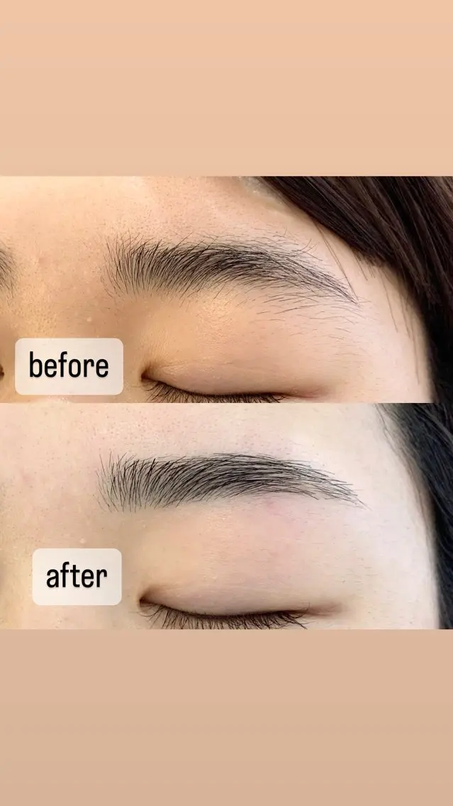 アイブロウ 眉カラー メンズアイブロウ BELME AYANOのマツエク・マツパデザイン