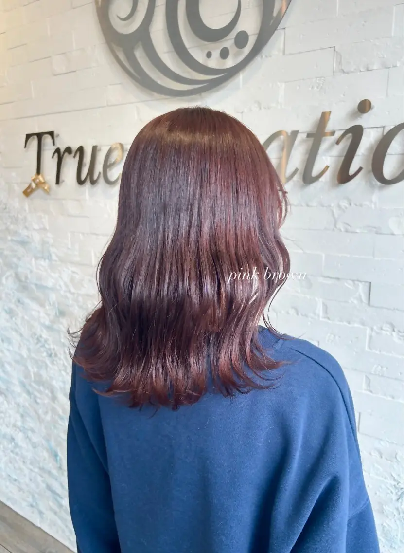 ミディアム ヘアカラー 🎀暖色/オリーブ カラー🎀seinaのヘアスタイル